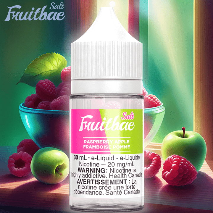 Raspberry Sour Apple Salts by Fruitbae E-Liquid Airdrie Vape SuperStore and Bong Shop Alberta Canada