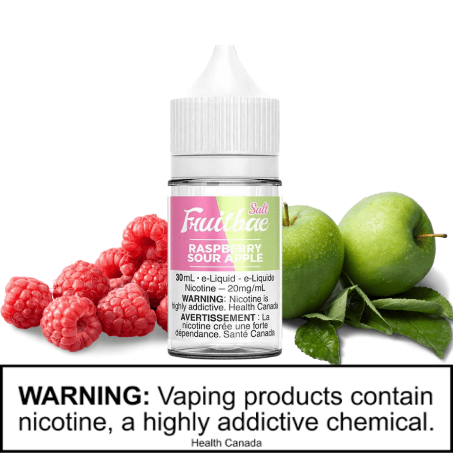 Raspberry Sour Apple Salts by Fruitbae E-Liquid Airdrie Vape SuperStore and Bong Shop Alberta Canada