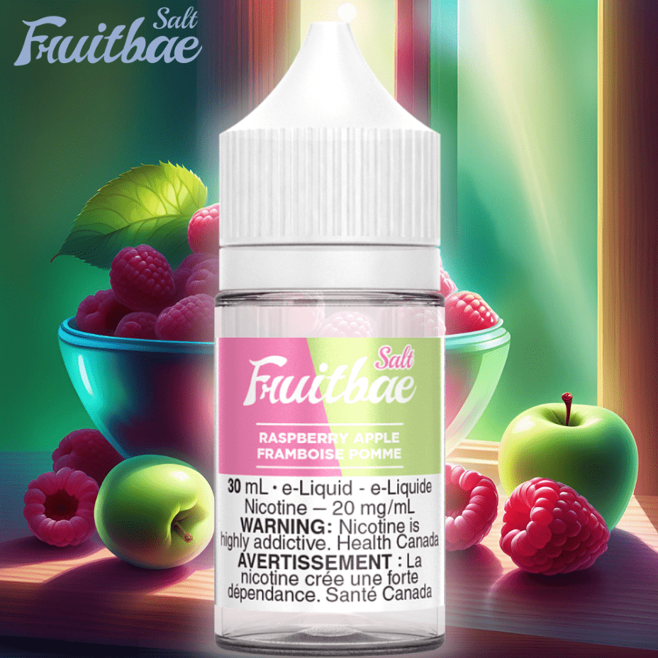 Raspberry Sour Apple Salts by Fruitbae E-Liquid Airdrie Vape SuperStore and Bong Shop Alberta Canada