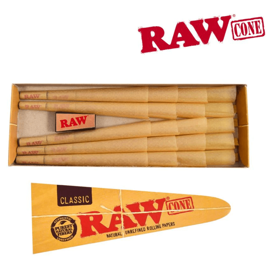 Raw Classic 98 Special Pre-Rolled Cones Airdrie Vape SuperStore and Bong Shop Alberta Canada