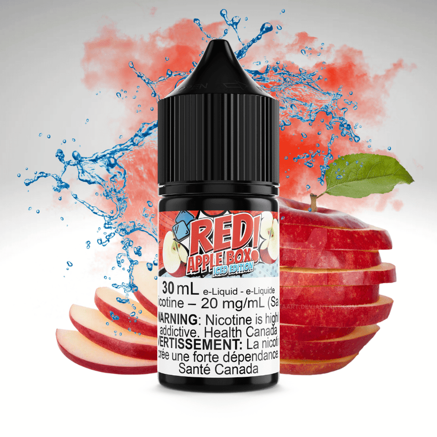 Red Box Iced Salt by Maverick E-Liquid Airdrie Vape SuperStore and Bong Shop Alberta Canada