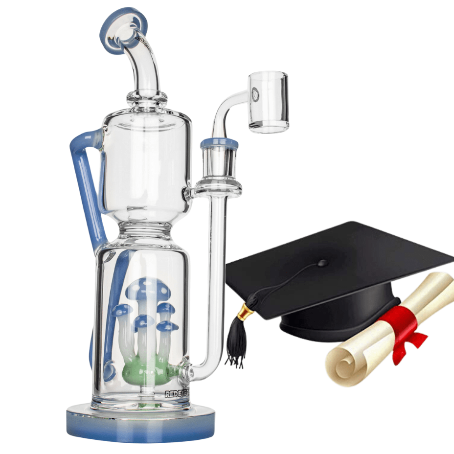 Red Eye 7mm Teacher Concentrate Recycler Rig-12" 12" / Purple Slym Airdrie Vape SuperStore and Bong Shop Alberta Canada