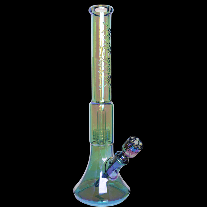 Red Eye Tek Terminator Revolution Dual Chamber Bell Base 17" 17" / 7mm / Green Airdrie Vape SuperStore and Bong Shop Alberta Canada