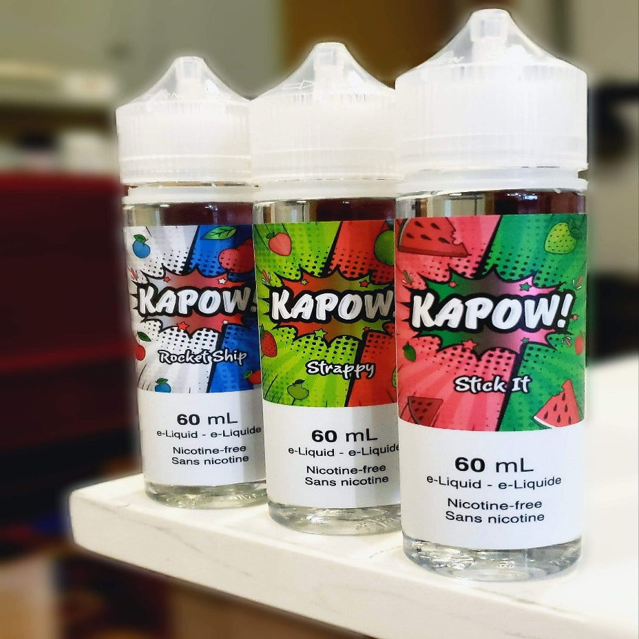 Rocket Ship by Kapow E-liquid Airdrie Vape SuperStore and Bong Shop Alberta Canada