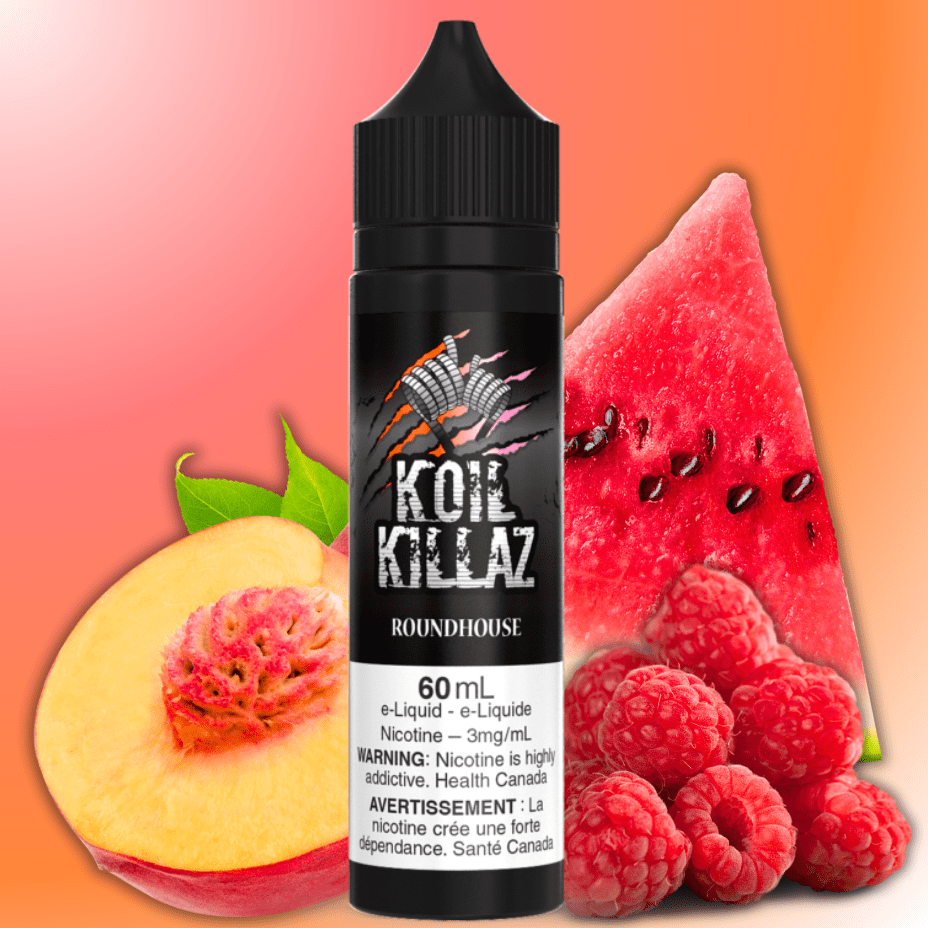 Roundhouse by Koil Killaz E-Liquid Airdrie Vape SuperStore and Bong Shop Alberta Canada