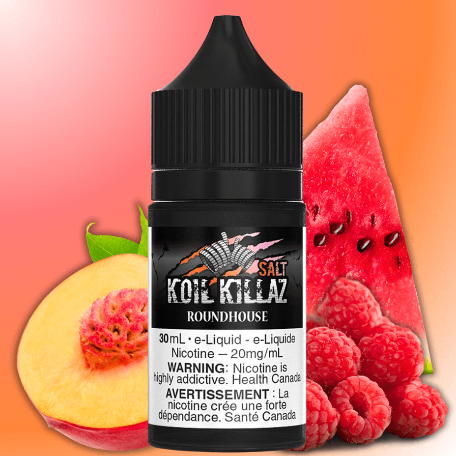 Roundhouse Salt By Koil Killaz E-Liquid Airdrie Vape SuperStore and Bong Shop Alberta Canada