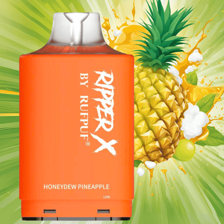 RufPuf Ripper X 35K - Honeydew Pineapple 35K / 20mg Airdrie Vape SuperStore and Bong Shop Alberta Canada