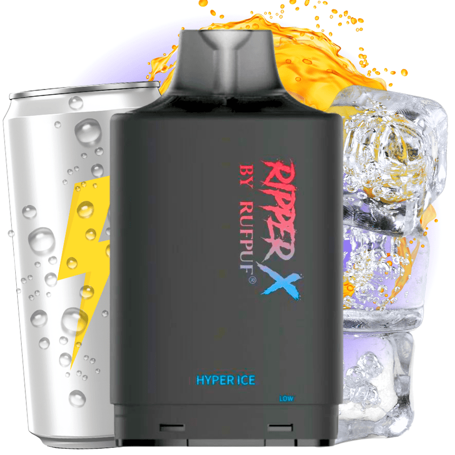 RufPuf Ripper X 35K Turbo Pod - Hyper Ice Airdrie Vape SuperStore and Bong Shop Alberta Canada