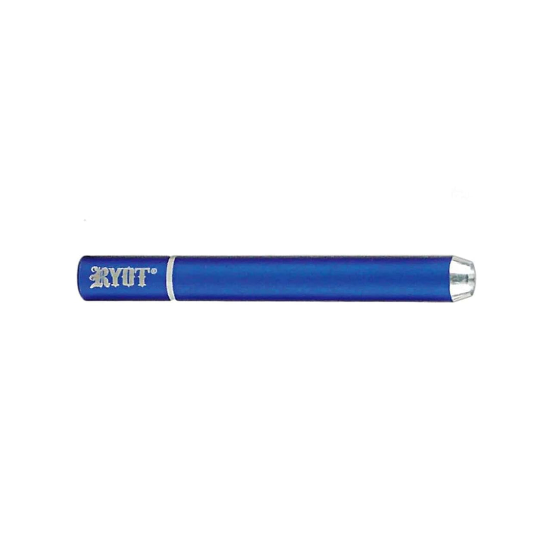 RYOT 9mm Slim Anodized Aluminum Taster Bat Blue Airdrie Vape SuperStore and Bong Shop Alberta Canada