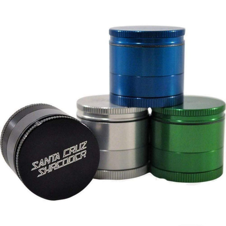 Santa Cruz  Herb Grinder- 1.5" Black Airdrie Vape SuperStore and Bong Shop Alberta Canada