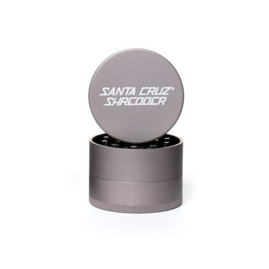 Santa Cruz  Herb Grinder- 1.5" Grey Airdrie Vape SuperStore and Bong Shop Alberta Canada