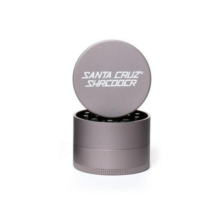 Santa Cruz  Herb Grinder- 1.5" Grey Airdrie Vape SuperStore and Bong Shop Alberta Canada