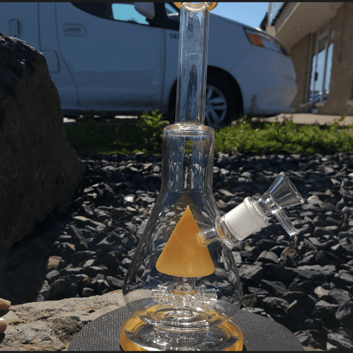 Silo Beaker W/ Ring Percolator-14" Airdrie Vape SuperStore and Bong Shop Alberta Canada