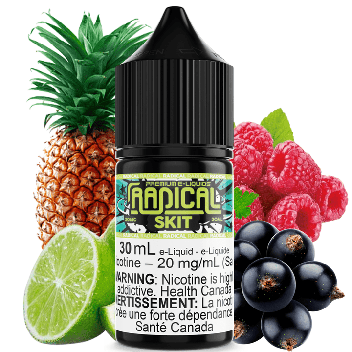 Skit Salt Nic by Radical E-liquid 30ml / 12mg Airdrie Vape SuperStore and Bong Shop Alberta Canada