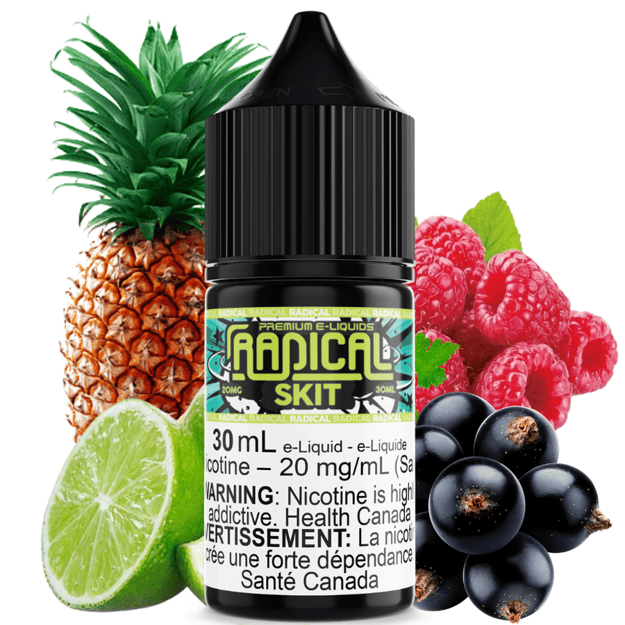 Skit Salt Nic by Radical E-liquid 30ml / 12mg Airdrie Vape SuperStore and Bong Shop Alberta Canada