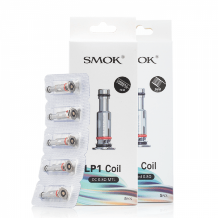 SMOK LP1 Replacement Coils-5/pck 0.8ohm Airdrie Vape SuperStore and Bong Shop Alberta Canada