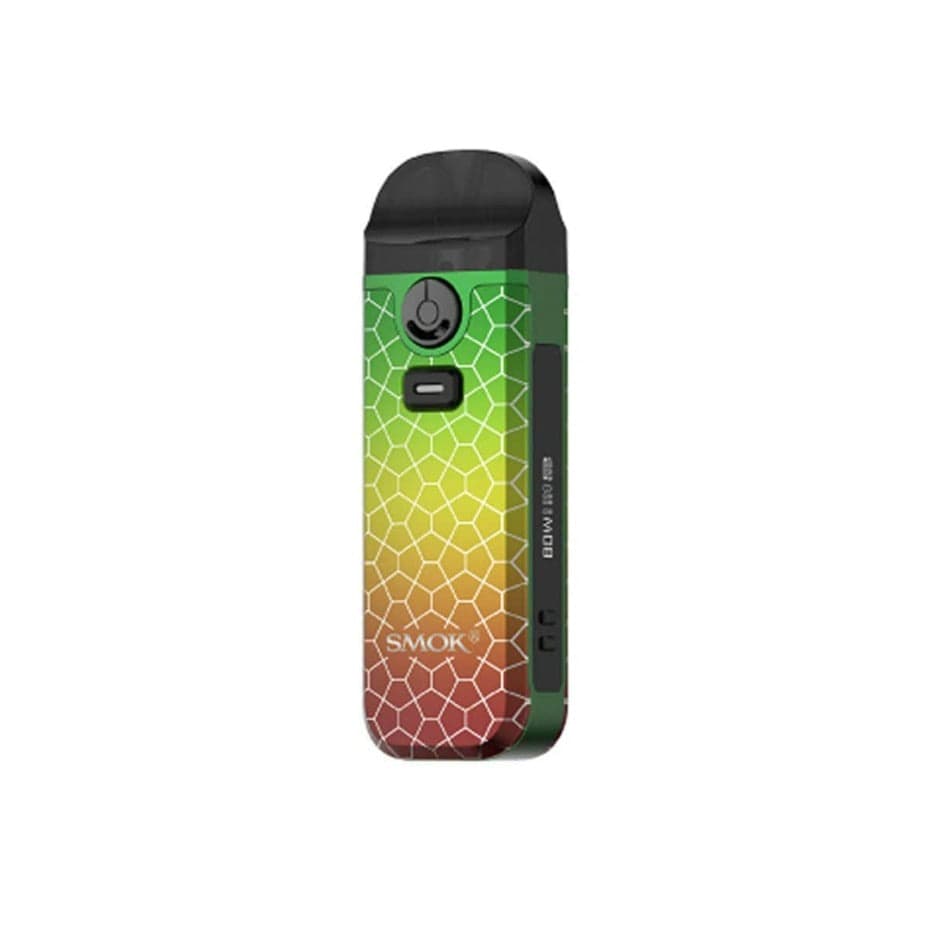 Smok Nord 4 Vape Pod Kit-80W Rasta Green Armour Airdrie Vape SuperStore and Bong Shop Alberta Canada