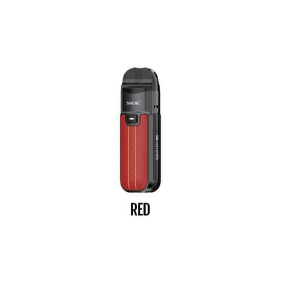 Smok Nord 50W Vape Pod Kit-1800 mAh Red Airdrie Vape SuperStore and Bong Shop Alberta Canada