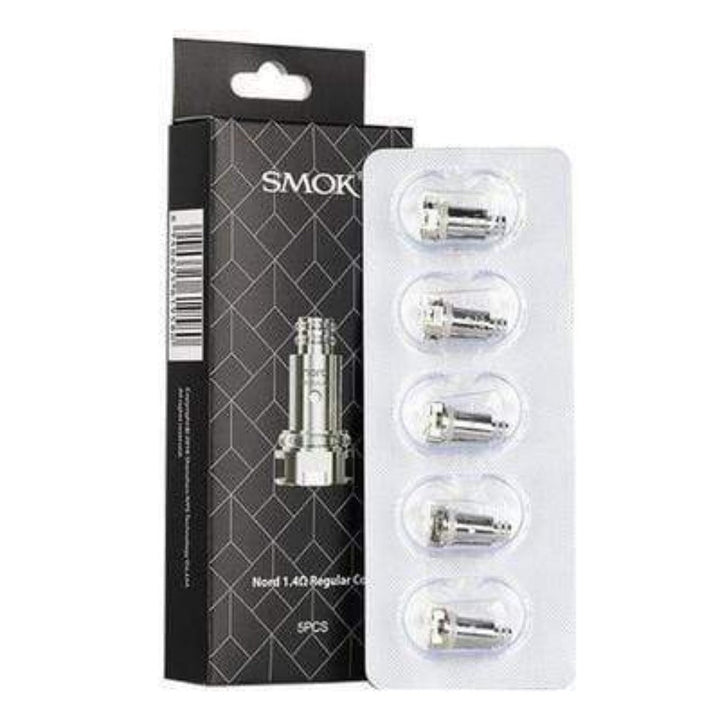 Smok Nord Replacement Coils Ceramic 1.4 5/pkg Airdrie Vape SuperStore and Bong Shop Alberta Canada