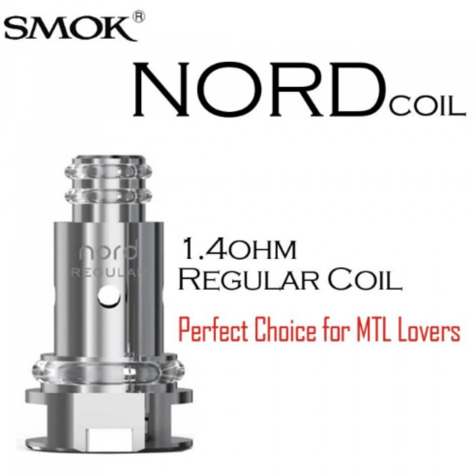 Smok Nord Replacement Coils Ceramic 1.4 Individual Airdrie Vape SuperStore and Bong Shop Alberta Canada