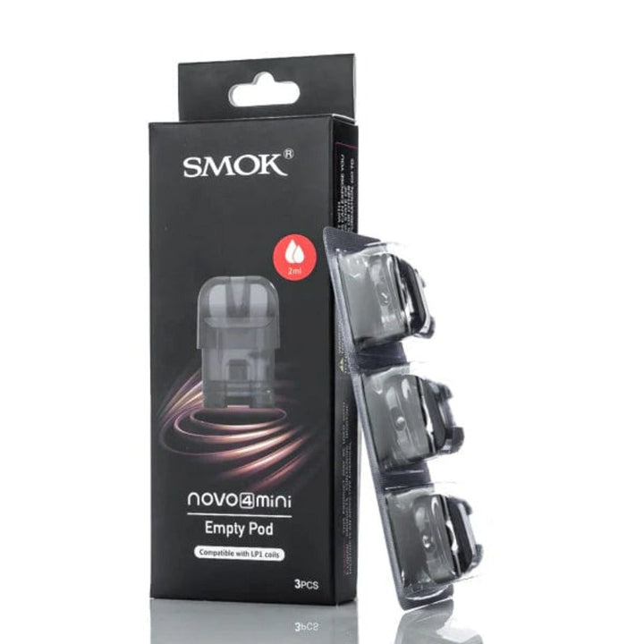 Smok Novo 4 Mini Replacement Pods 3/pkg Airdrie Vape SuperStore and Bong Shop Alberta Canada