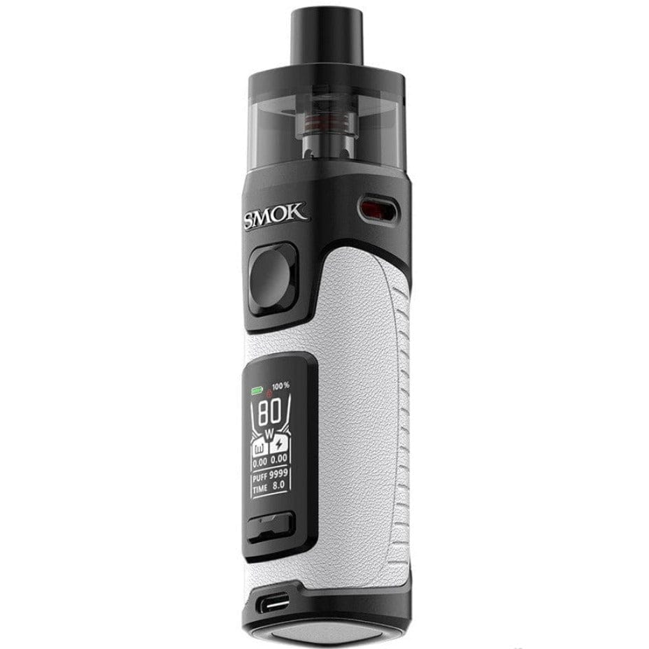 Smok RPM 5 Kit 80 Watt Pod Mod 2000mAh 80w / Beige White Leather Airdrie Vape SuperStore and Bong Shop Alberta Canada