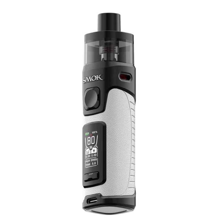 Smok RPM 5 Pro Pod Kit-80W 80W / White Leather Airdrie Vape SuperStore and Bong Shop Alberta Canada