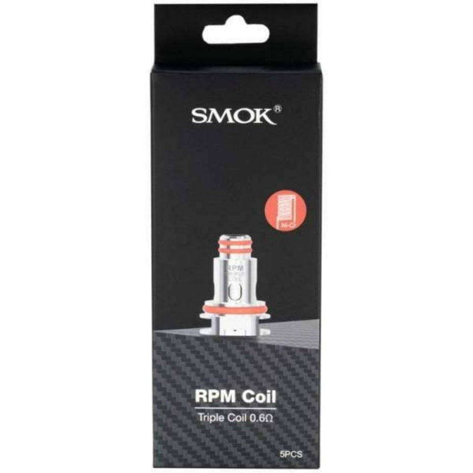 Smok RPM Coils-5/pkg Triple-0.6 Airdrie Vape SuperStore and Bong Shop Alberta Canada