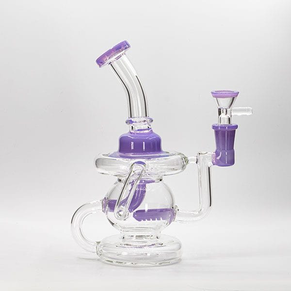 Soul Glass 2in1 Recycler Bong/Dab Rig-8.5" Airdrie Vape SuperStore and Bong Shop Alberta Canada