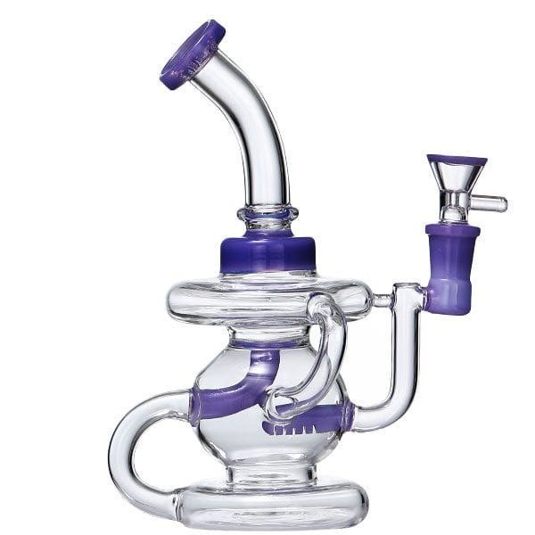 Soul Glass 2in1 Recycler Bong/Dab Rig-8.5" Airdrie Vape SuperStore and Bong Shop Alberta Canada