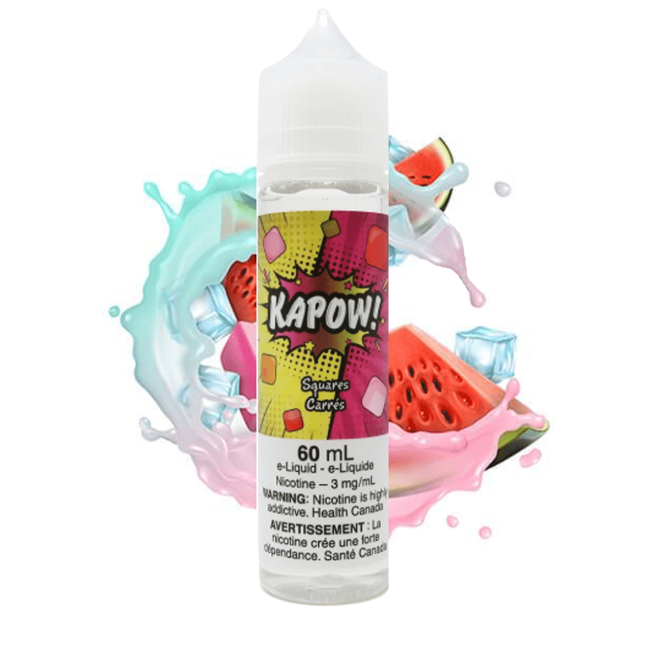 Squares by Kapow E-Liquid-60ml 60ml / 12mg Airdrie Vape SuperStore and Bong Shop Alberta Canada