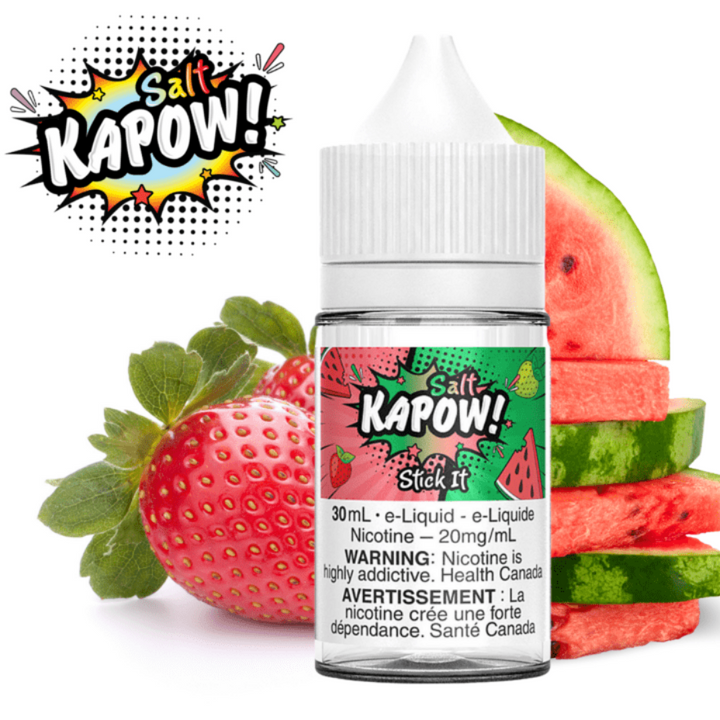 Stick It Salt by Kapow E-Liquid 12mg Airdrie Vape SuperStore and Bong Shop Alberta Canada