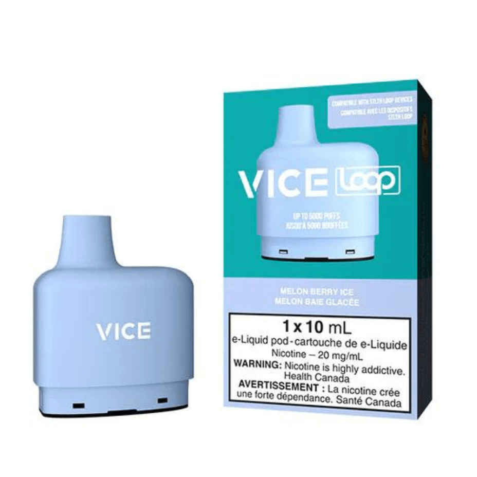 STLTH Loop Vice Pods-Melon Berry Ice 20mg / 5000Puffs Airdrie Vape SuperStore and Bong Shop Alberta Canada