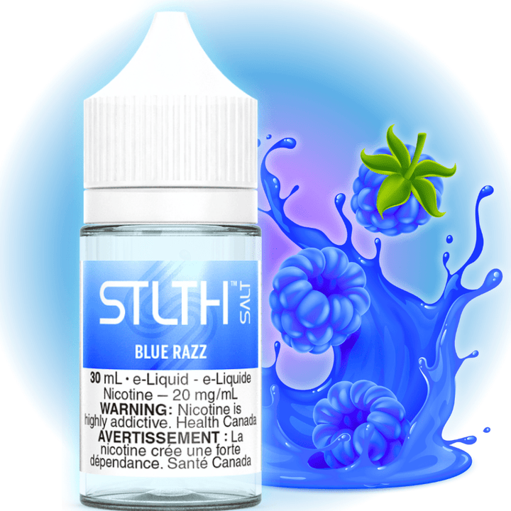 STLTH Salt - Blue Razz 30mL / 20mg Airdrie Vape SuperStore and Bong Shop Alberta Canada