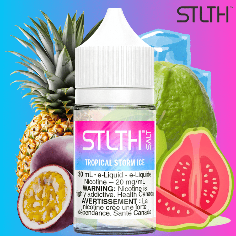 STLTH Salt - Tropical Storm Ice 30mL / 20mg Airdrie Vape SuperStore and Bong Shop Alberta Canada