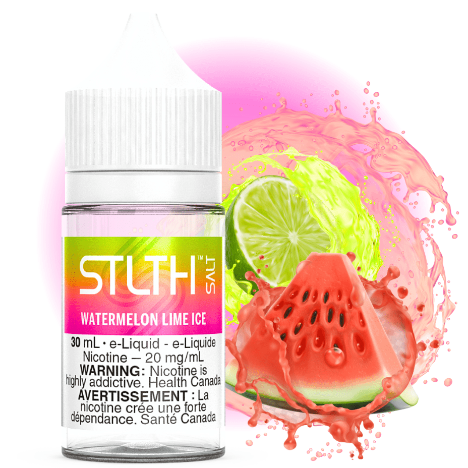 STLTH Salt - Watermelon Lime Ice 30mL / 20mg Airdrie Vape SuperStore and Bong Shop Alberta Canada