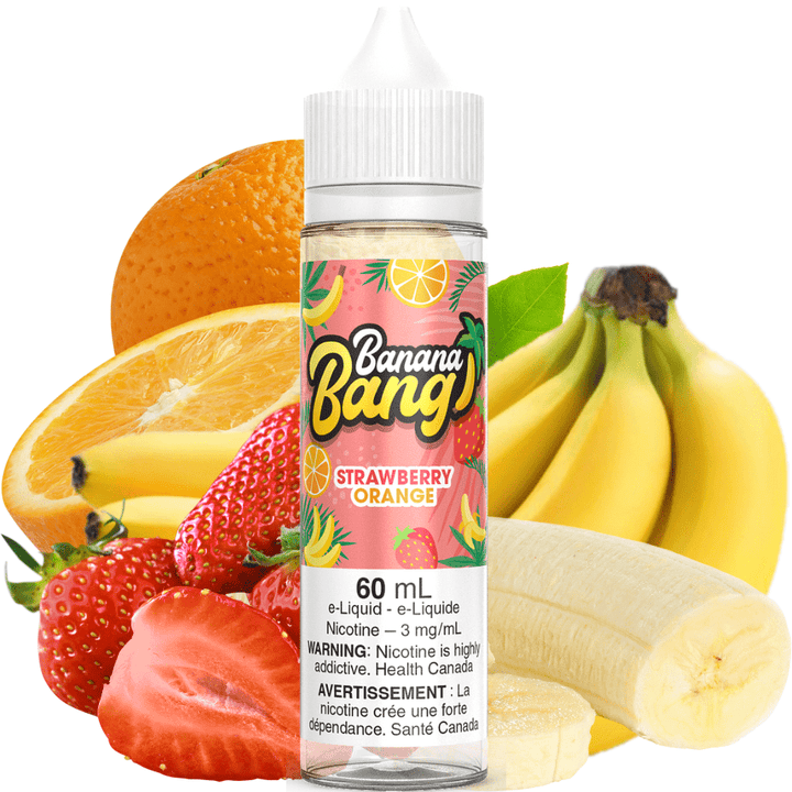 Strawberry Orange by Banana Bang E-Liquid 12mg Airdrie Vape SuperStore and Bong Shop Alberta Canada