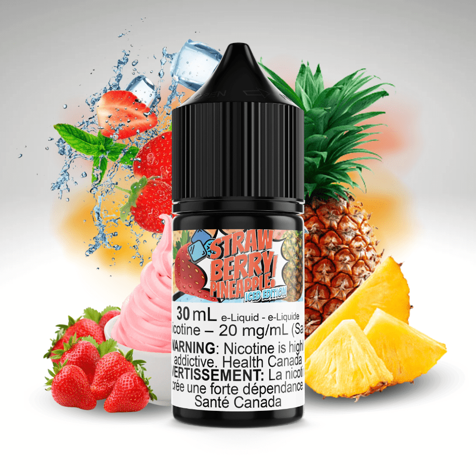 Strawberry Pineapple Ice Salt by Maverick E-Liquid Airdrie Vape SuperStore and Bong Shop Alberta Canada