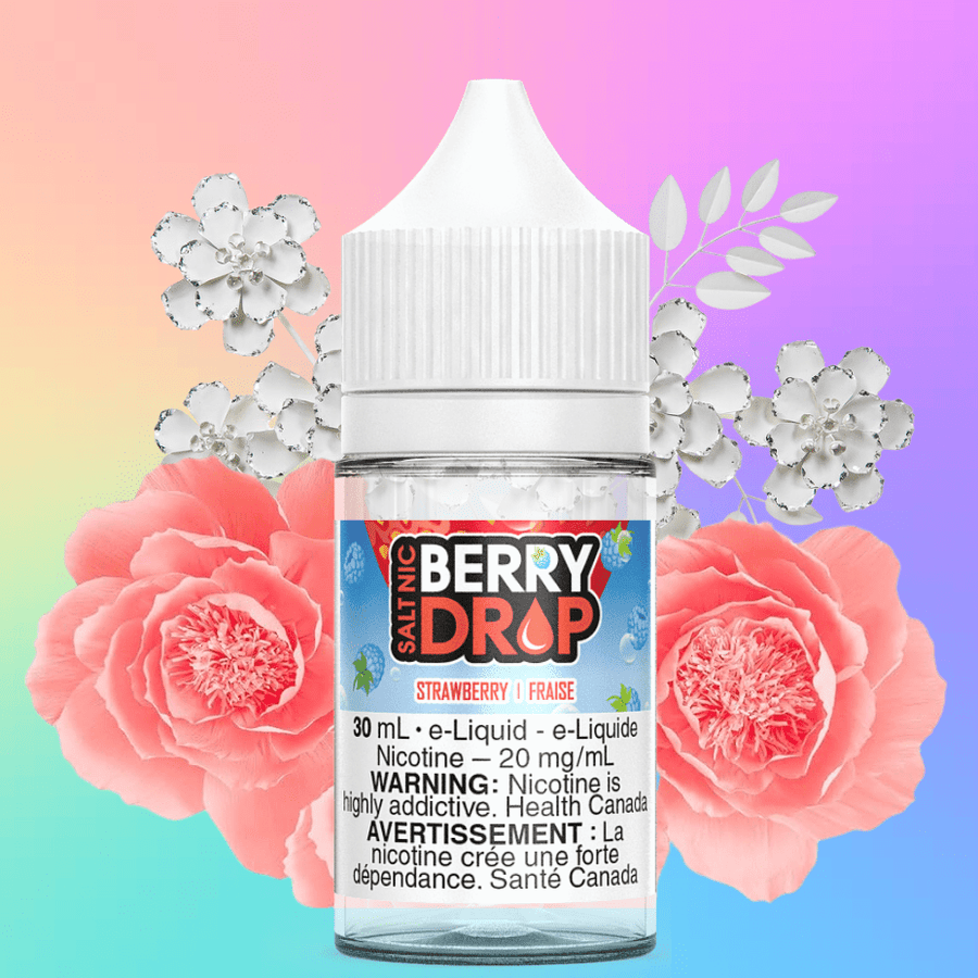 Strawberry Salt by Berry Drop E-Liquid Airdrie Vape SuperStore and Bong Shop Alberta Canada