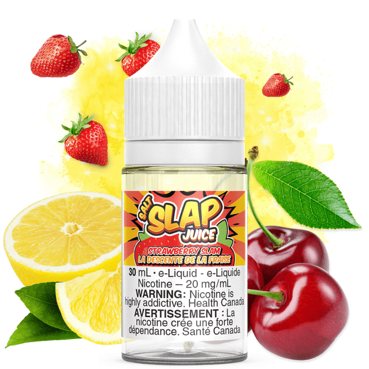 Strawberry Slam Salt by Slap Juice 30ml / 12mg Airdrie Vape SuperStore and Bong Shop Alberta Canada