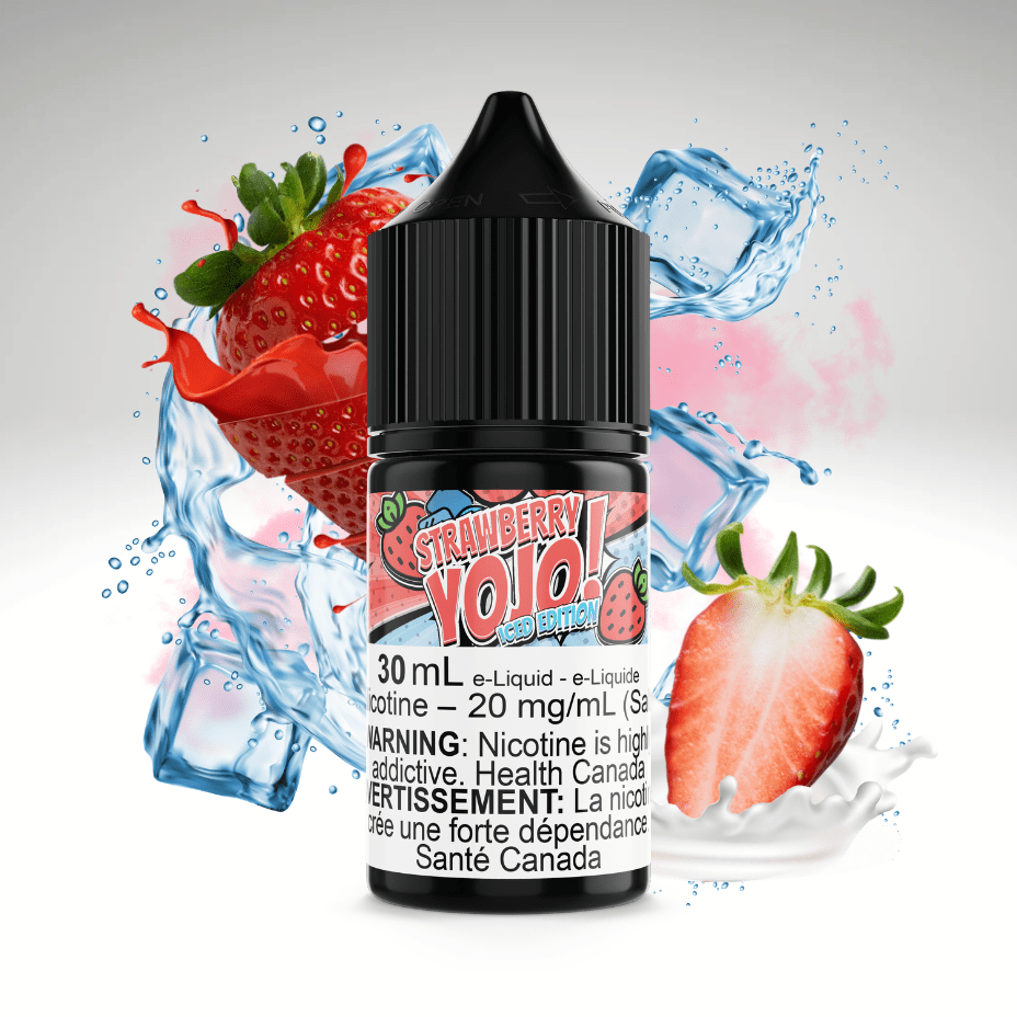 Strawberry Yojo Iced Salt by Maverick E-Liquid Airdrie Vape SuperStore and Bong Shop Alberta Canada