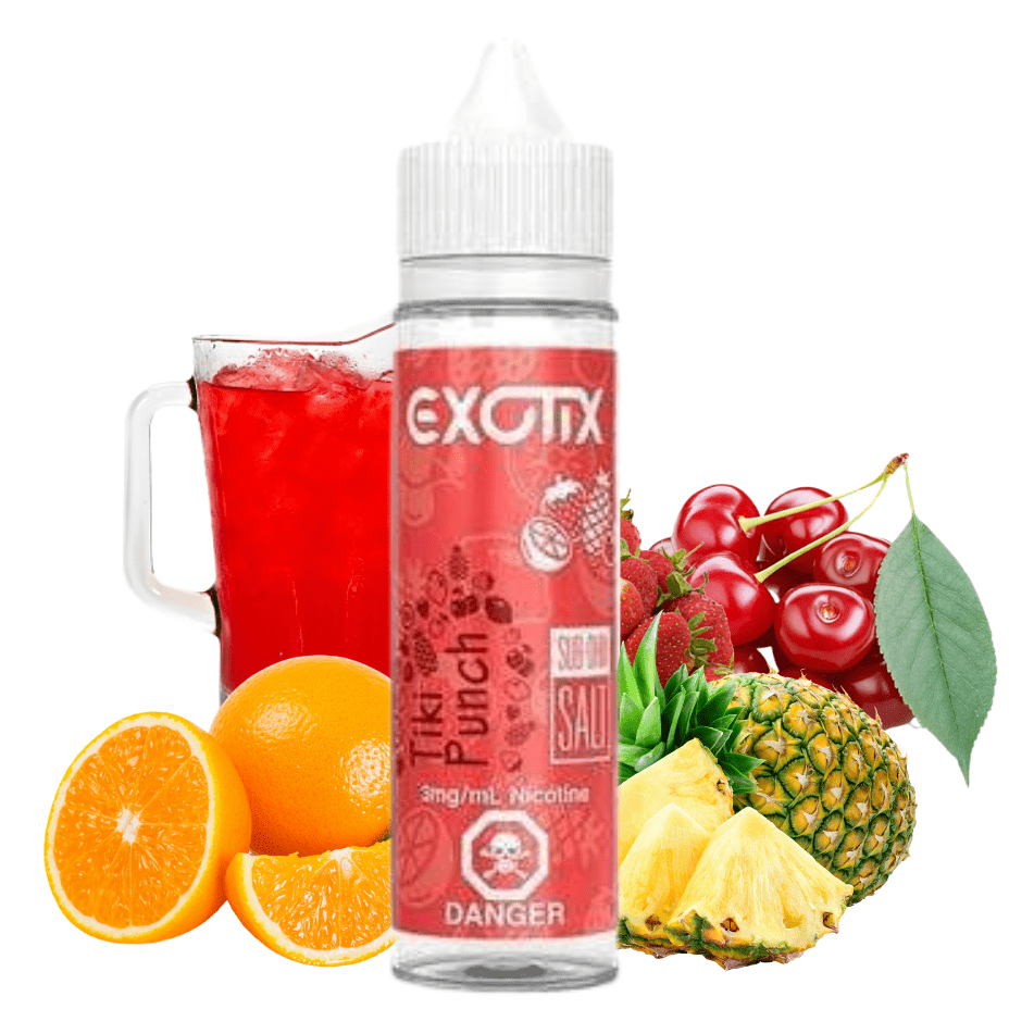 Tiki Punch By Exotix E-Liquid 60mL / 3mg Airdrie Vape SuperStore and Bong Shop Alberta Canada