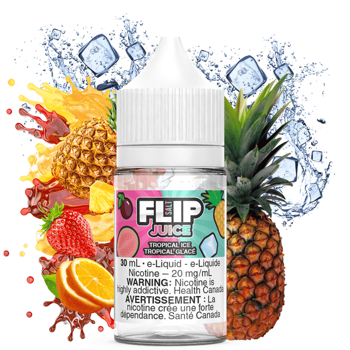 Tropical Ice Salt by Flip Juice Airdrie Vape SuperStore and Bong Shop Alberta Canada