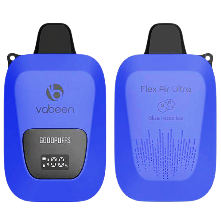 Vabeen Flex Air Ultra 6000-Blue Raspberry Ice 20mg / 13mL Airdrie Vape SuperStore and Bong Shop Alberta Canada