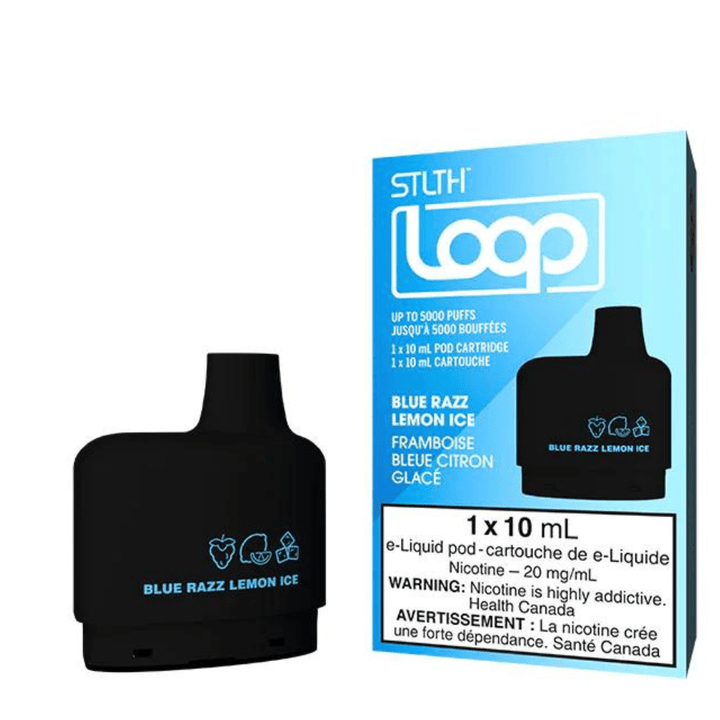 Vice Loop Pods-Blue Razz Lemon Ice 20mg / 5000Puffs Airdrie Vape SuperStore and Bong Shop Alberta Canada