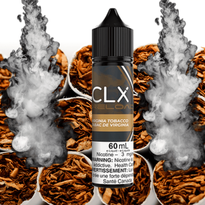 Virginia Tobacco by CLX E-Liquid 60mL / 3mg Airdrie Vape SuperStore and Bong Shop Alberta Canada