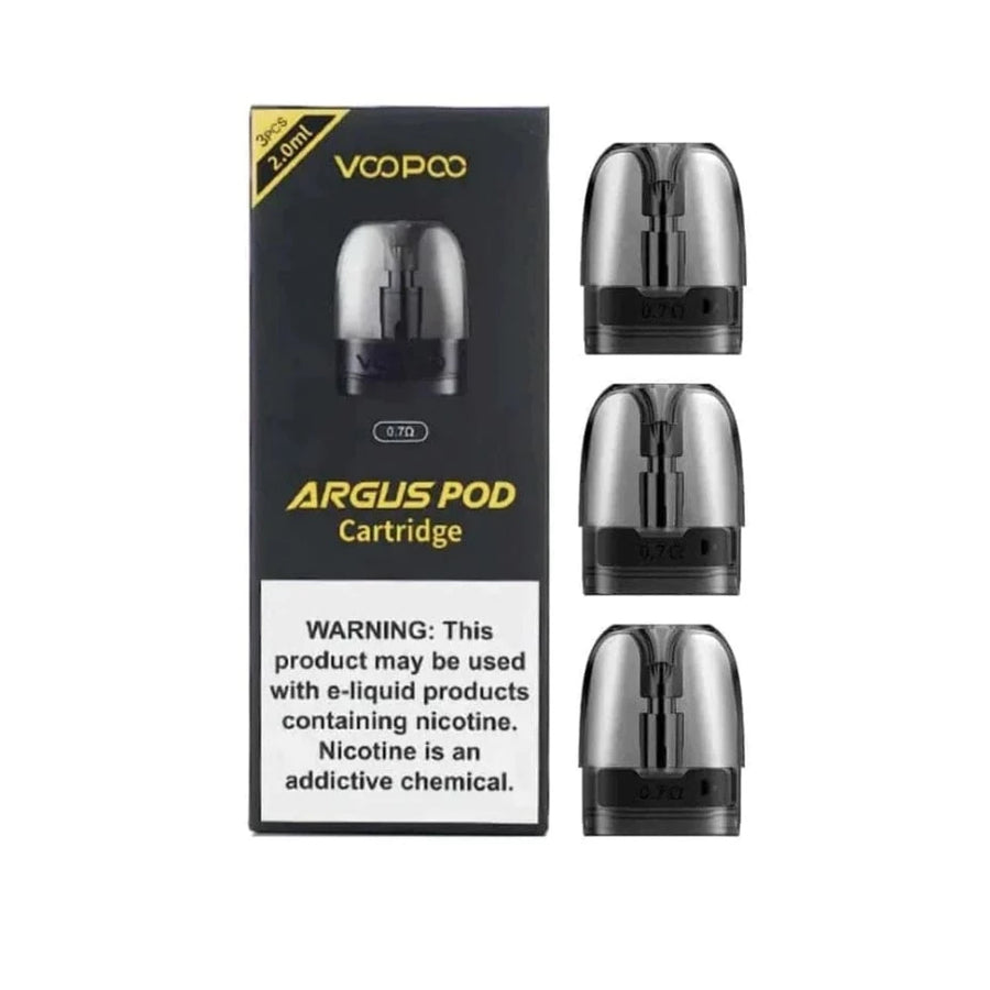 VooPoo Argus Replacement Pods 3pk 0.7Ohm Airdrie Vape SuperStore and Bong Shop Alberta Canada