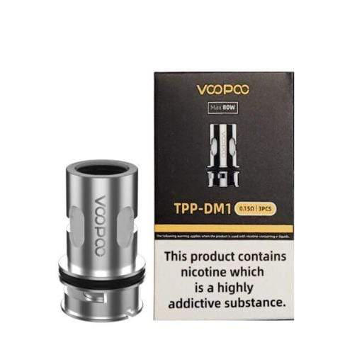 VooPoo TPP Replacemeent Coils - 3pck DM1 0.15ohm Airdrie Vape SuperStore and Bong Shop Alberta Canada