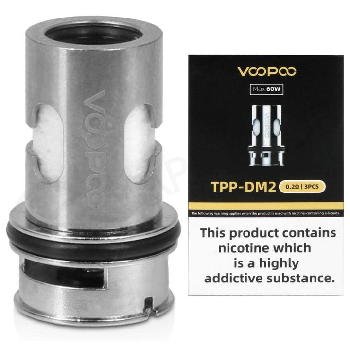 VooPoo TPP Replacemeent Coils - 3pck DM2 0.2ohm Airdrie Vape SuperStore and Bong Shop Alberta Canada