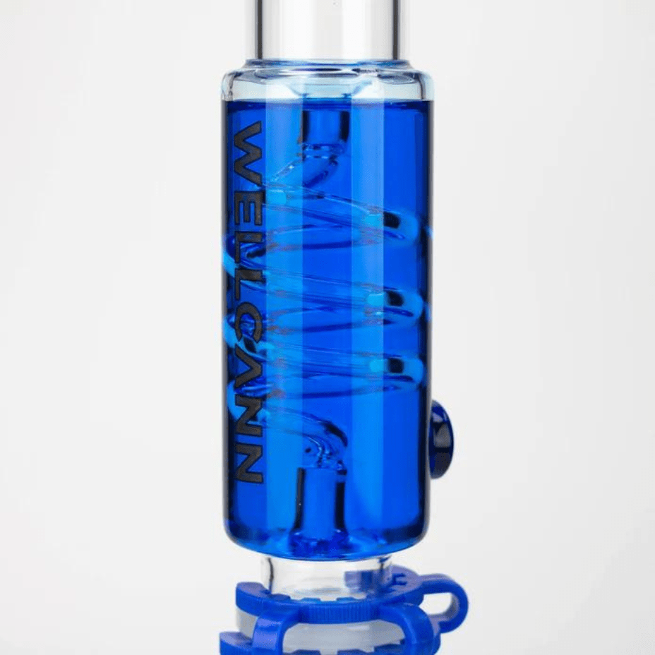 WELLCANN 7mm Glycerin Detachable Bong 15" Airdrie Vape SuperStore and Bong Shop Alberta Canada